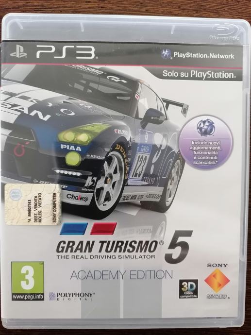 Playstation 3 - PS3 igra Gran Turismo 5: Academy Edition