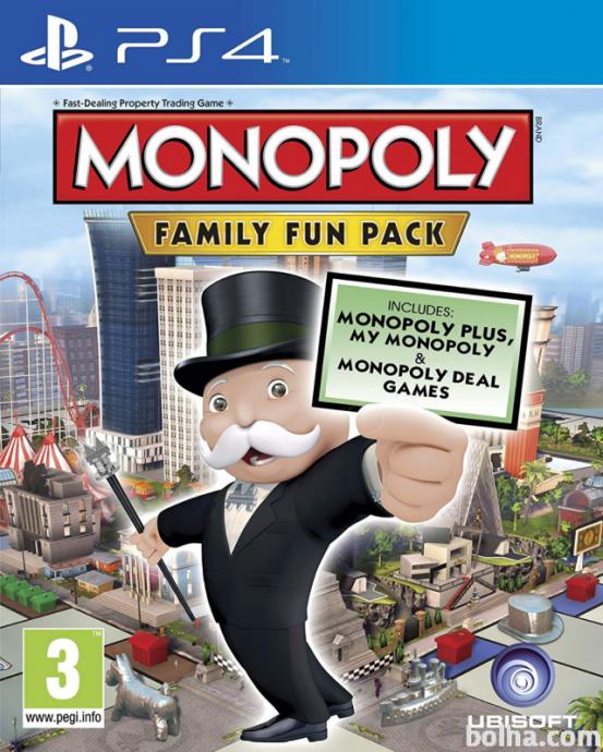 Ubisoft igra Monopoly Deluxe (PS4)