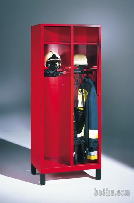 Oprema za gasilce - gasilske garderobne omarice (trodelne)
