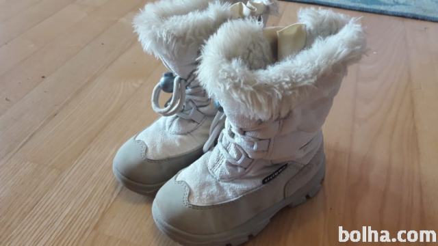 Topli zimski dekliški škornji