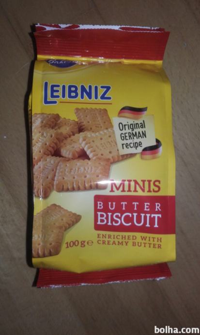 Bahlsen Leibniz Minis Butter Biscuits 100g ZAPAKIRANO