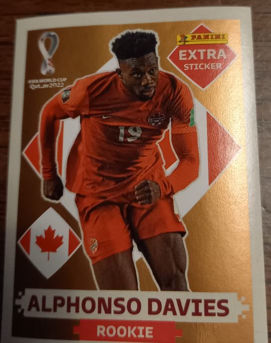 Extra sticker Alphonso Davies