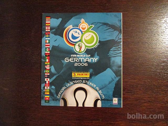 Germany 2006 World Cup, album, nogomet, sličice Panini