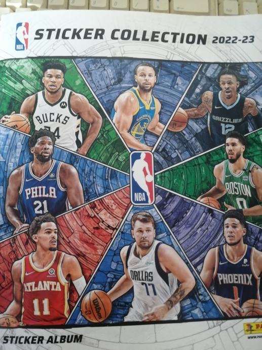 nalepke NBA sticker collection 2022 - 23