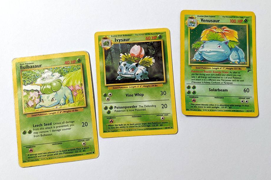 Pokemon TCG, Venusaur (First Generation) 18/130 Holo