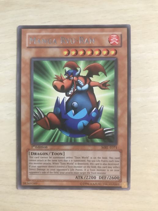 Yu-Gi-Oh! karta Manga Ryu-Ran 1. Edition MRL-E071