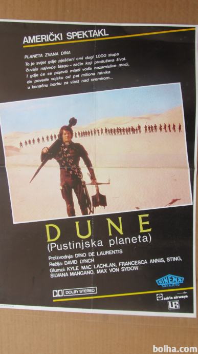 Filmski plakat-DUNE