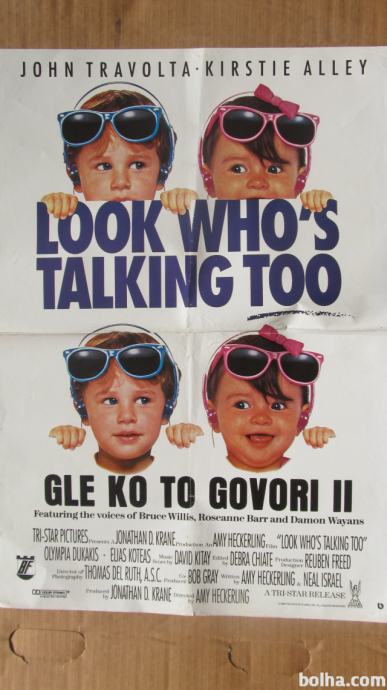 Filmski plakat-GLE KO TO GOVORI II