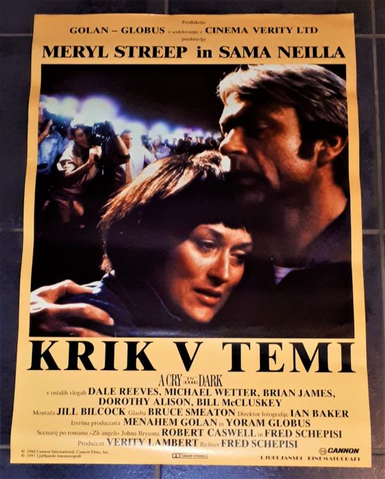 Filmski plakat KRIK V TEMI