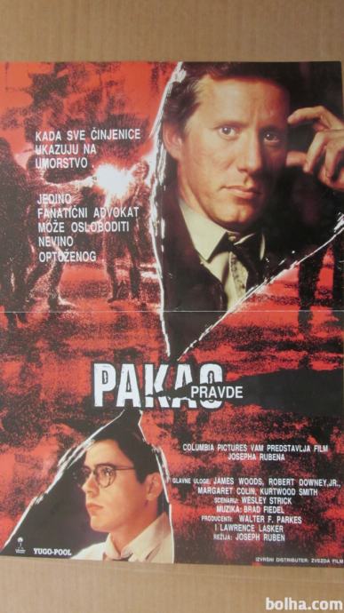 Filmski plakat-PAKAO PRAVDE