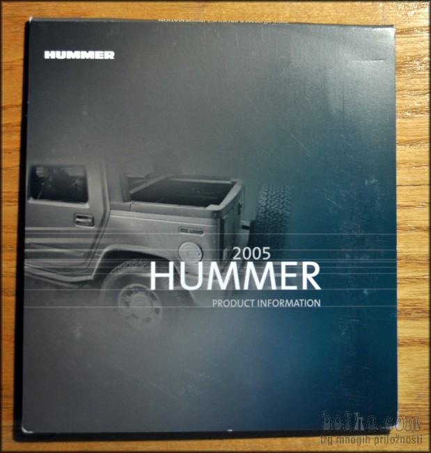 Hummer promocijski CD-ROM