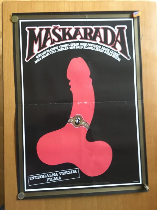 Plakat Filmski Maškarada 1971