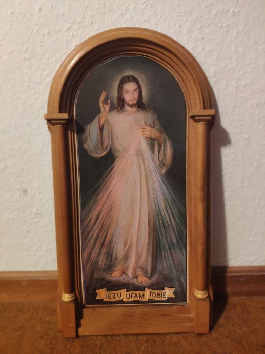 Jezus - Podoba usmiljenega Boga 26 x 48 cm