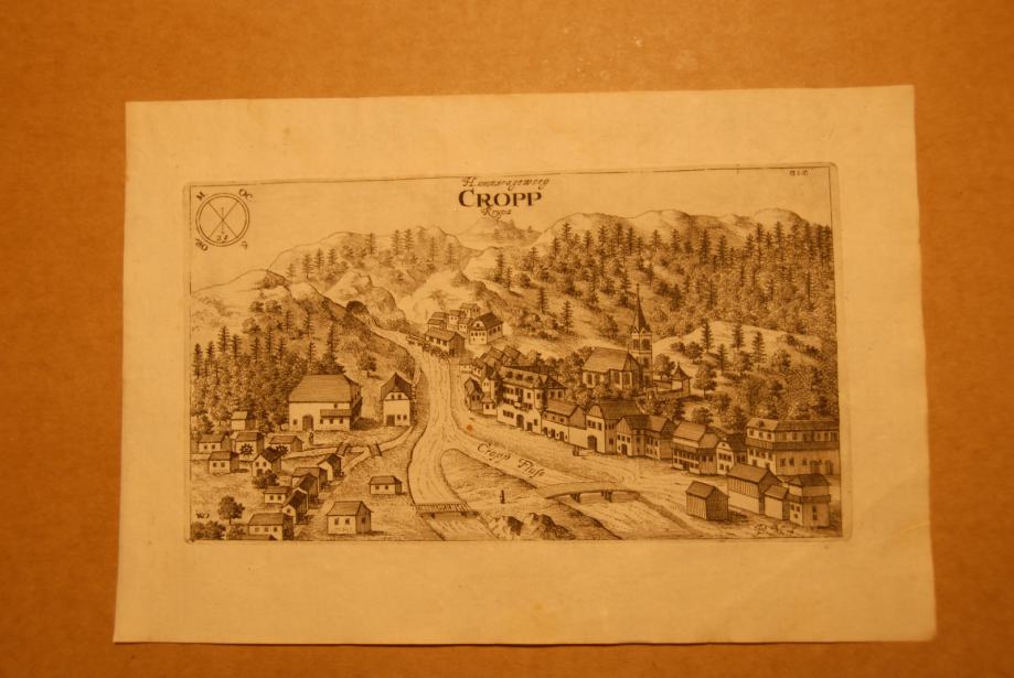 KROPA, Valvasor, Topografija sodobne vojvodine Kranjske, 1679