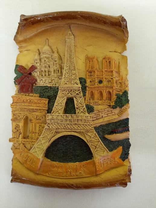 Pariz EIFFEL STOLP-Izdelano iz gline