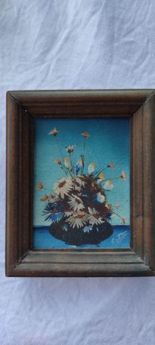 Slika Cvetje, 10 x 7 cm