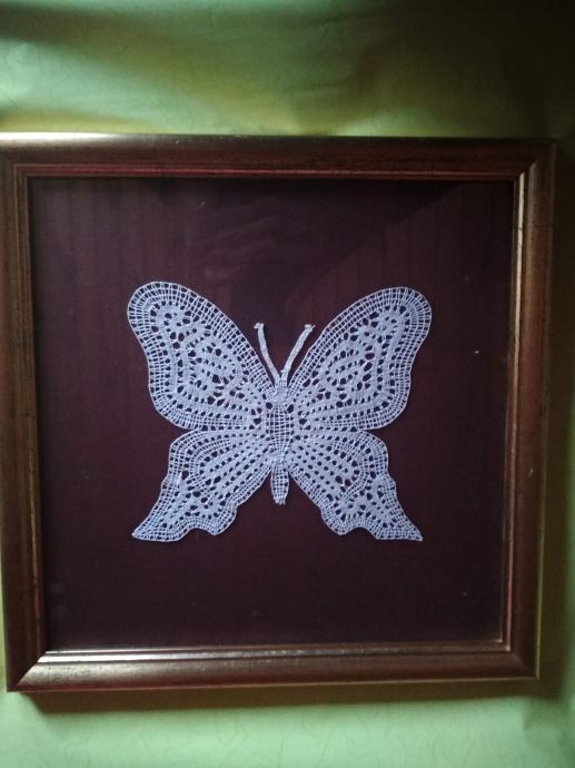 Slika - klekljan metulj