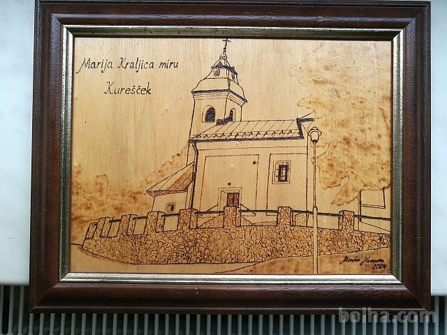 Slika KUREŠČEK cerkev Marija Snežna