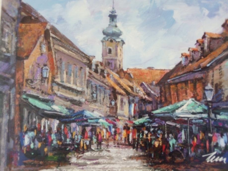 Slika Zagreb Tkalčićeva ulica