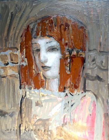 Umetniška slika ruskega slikarja Jurija Kravcova 40 x 50 cm