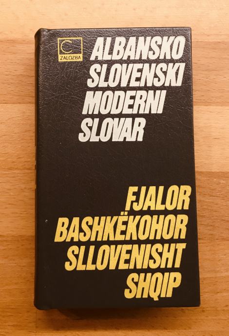 Albansko slovenski/slovensko albanski moderni slovar