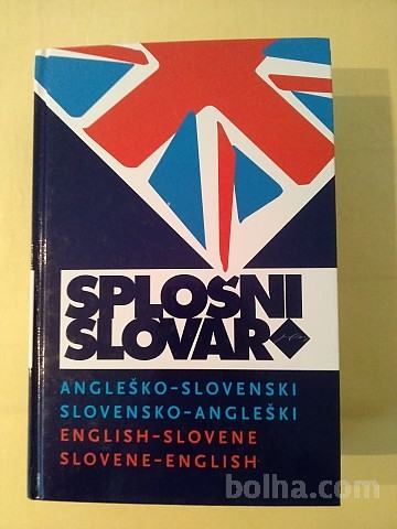 Angleško-slovenski, slovensko-angleški splošni slovar