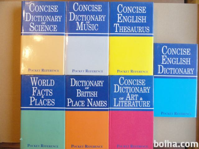 CONCISE DICTIONARY, 7 KNJIG KOMPLET