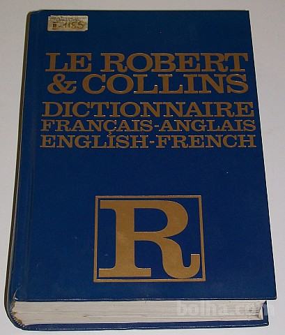 DICITIONNAIRE FRANCAIS – ANGLAIS, Angleško francoski slovar