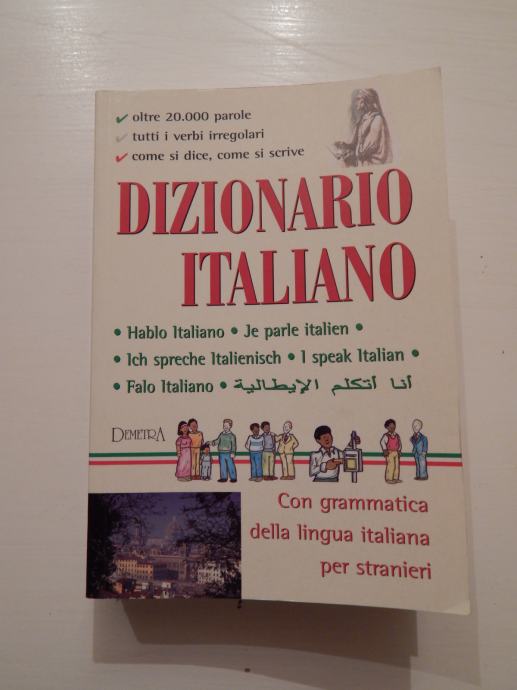 DIZIONARIO ITALIANO (italijanski slovar)