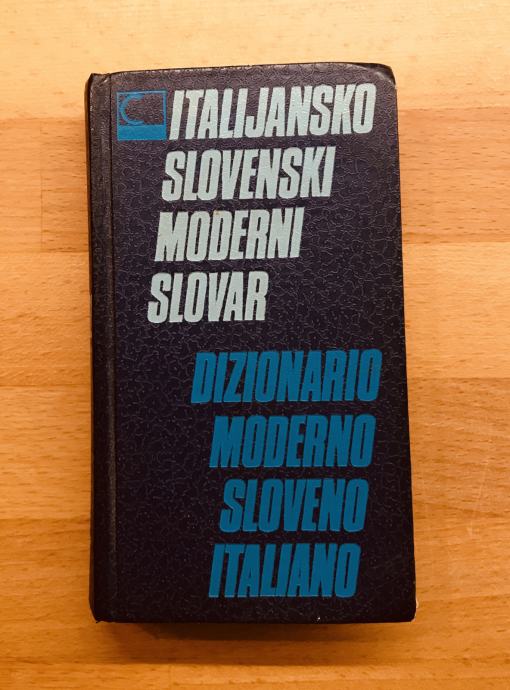 Italijansko slovenski in slovensko italijanski moderni slovar