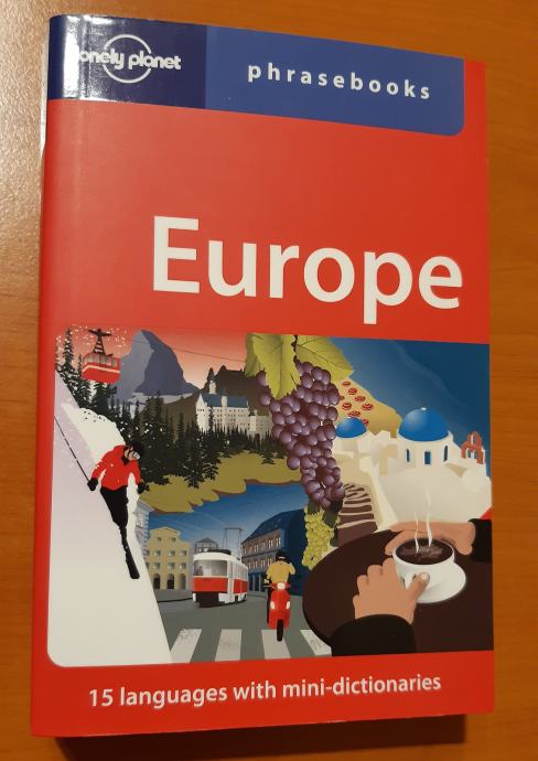 Lonely planet Europe phrasebook