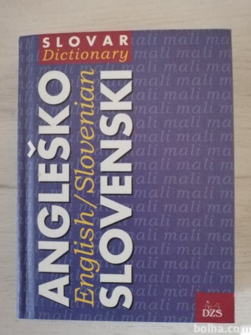 Mali angleško slovenski slovar + darilo