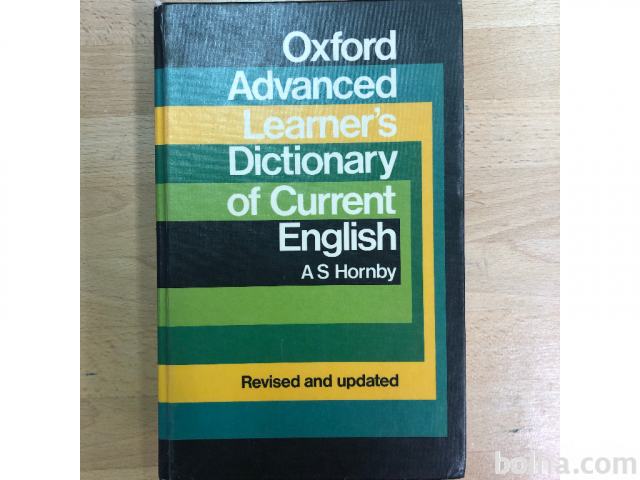 oxford advanced learner's dictionary of current english