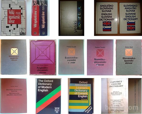 Različni slovarji