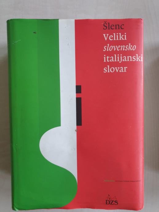 Šlenc-Veliki slovensko italijanski slovar