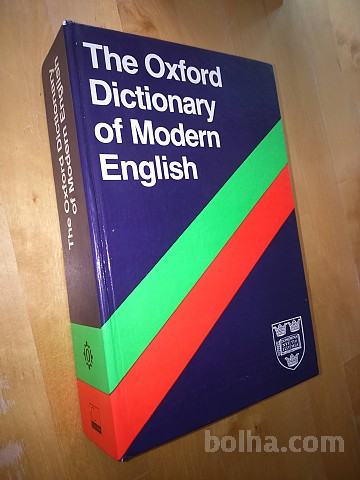 Slovar - The Oxford Dictionary of Modern English