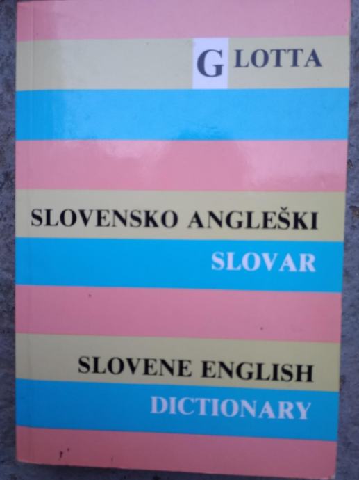 Slovensko - angleški slovar