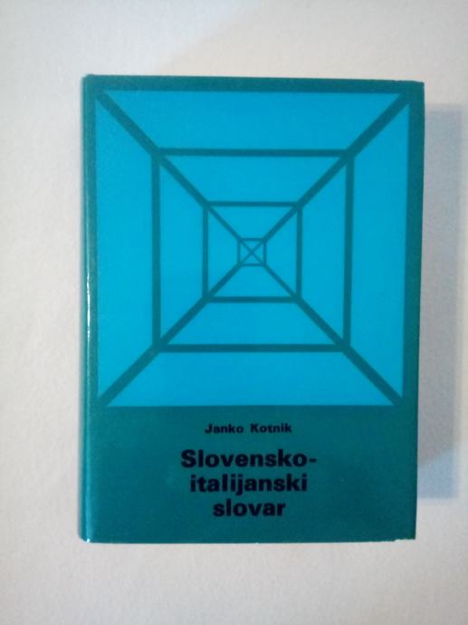 Slovensko-italijanski slovar (Janko Kotnik)