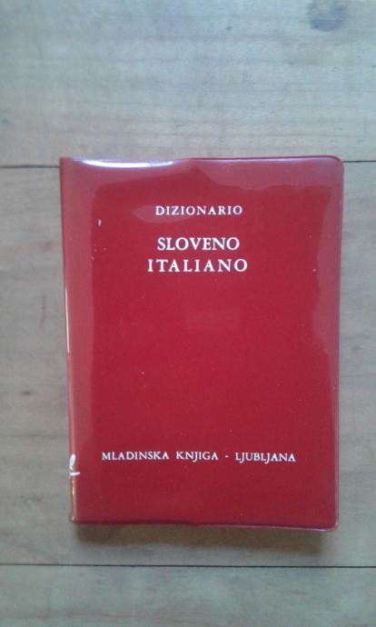 Slovensko - Italijanski slovar, MK 1969