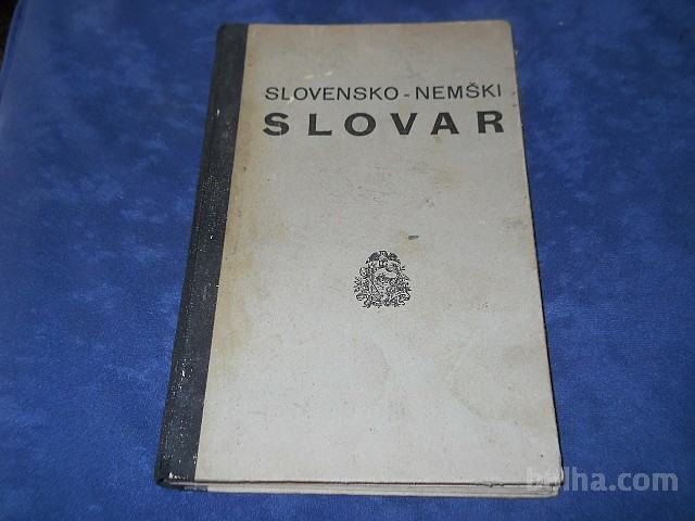 slovensko nemški slovar