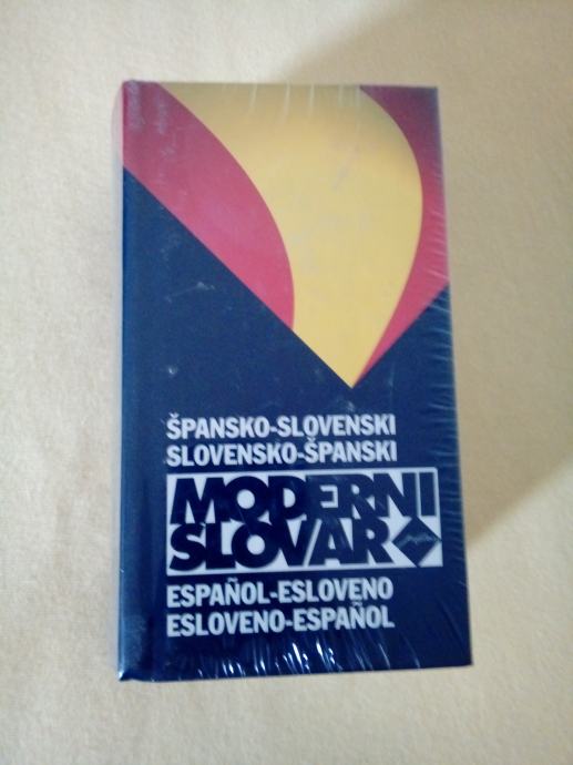 Špansko-slovenski, slovensko-španski moderni slovar (Jasmina Markič)