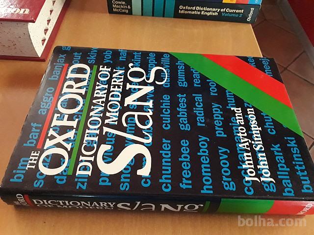 The Oxford Dictionary Of Modern Slang Anglesko