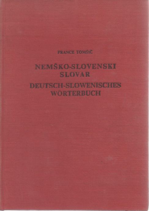 Tomšič - Nemško-slovenski slovar