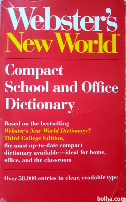 WEBSTER'S NEW WORLD Compact School and Office Dictionary