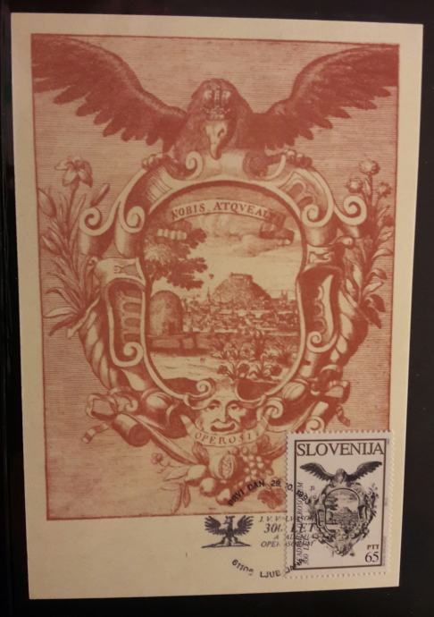 Maximum carta Academia Operosorum Slovenija 1998