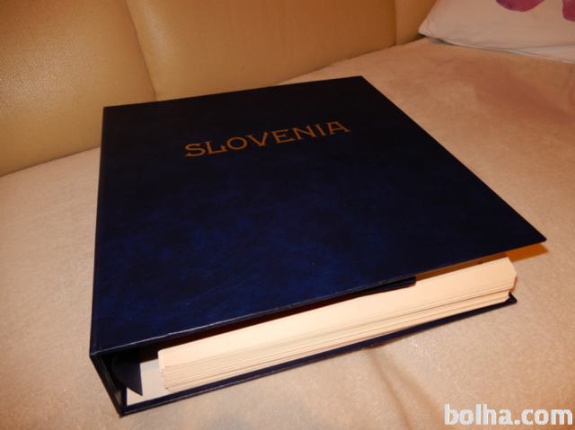 SLOVENIJA - 1991/2004 - album trde platnice SLO FILAR z vložnimi listi