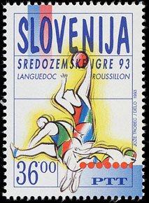 SLOVENIJA - (MI.58) SREDOZEMSKE IGRE 1993