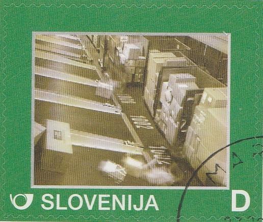 SLOVENIJA - (MI.769)  OSEBNA ZNAMKA  "D"
