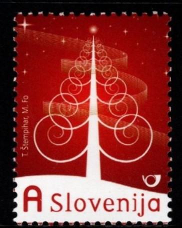 Znamke Slovenija 2009 - božič, novo leto