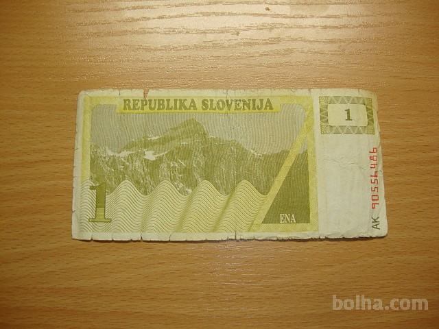 1.TOLAR BON REPUBLIKA SLOVENIJA
